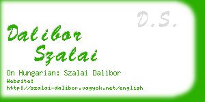 dalibor szalai business card